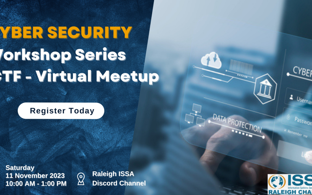 CyberSecurity Workshop Series – CTF Virtual Meetup
