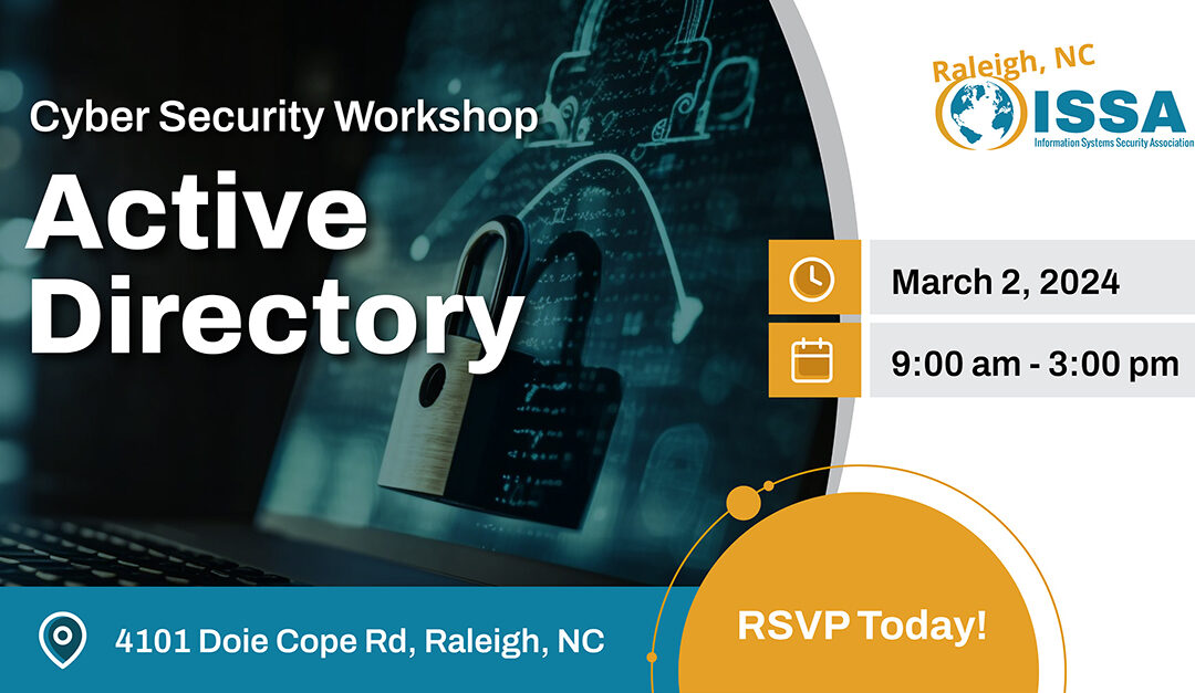 Cyber Security Workshop Series – Active Directory