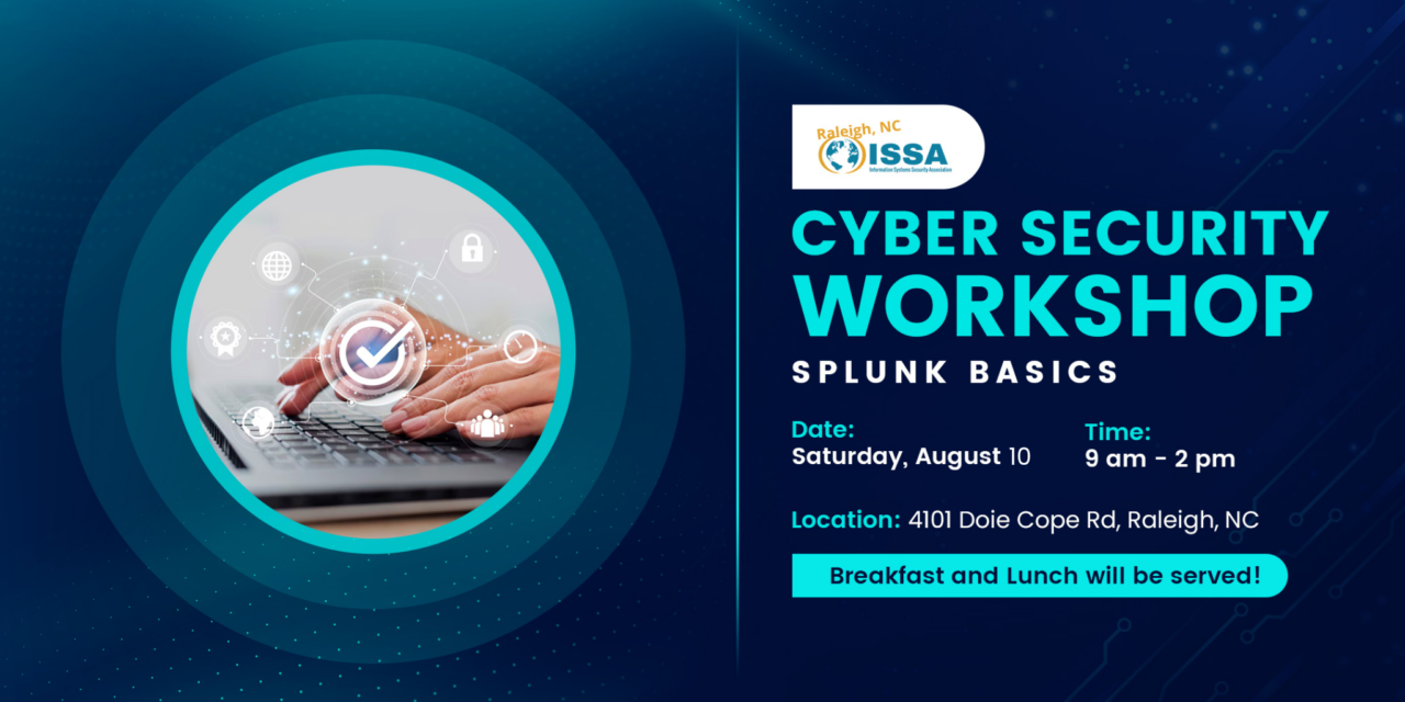 Splunk Basics Workshop - Raleigh Issa